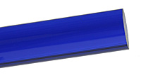 Blue Transparent Acrylic Square Rod