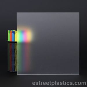 Acrylic Mirror Clear Plexiglass .125 - 1/8 x 24 x 24” Plastic Sheet