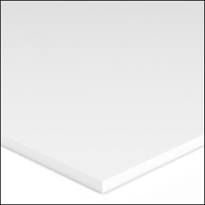 HDPE Smooth 2 Sides - Natural White - 3/4