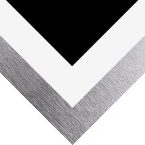 Asta per cornice Platinum in legno liscio bianco 3.5 cm | Leroy Merlin